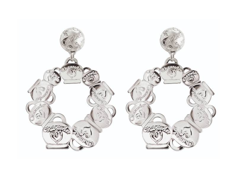 SILVER ET VOILA' EARRINGS CHANTECLER 29750